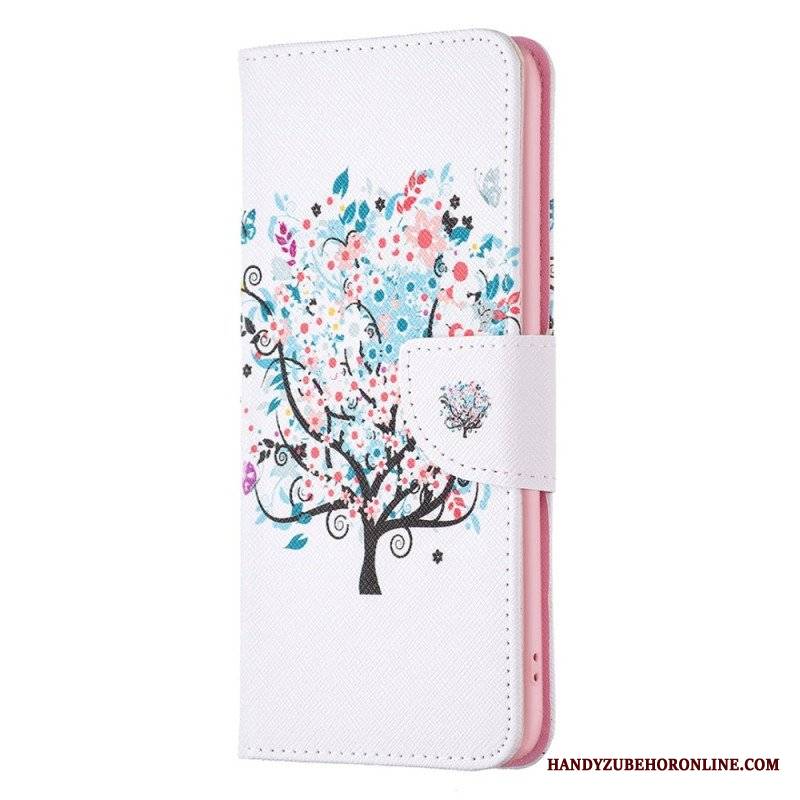 Etui Folio do Xiaomi 12T / 12T Pro Kolorowe Drzewo