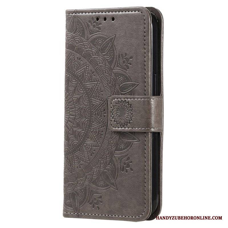 Etui Folio do Xiaomi 12T / 12T Pro Mandala Sun Ze Smyczą