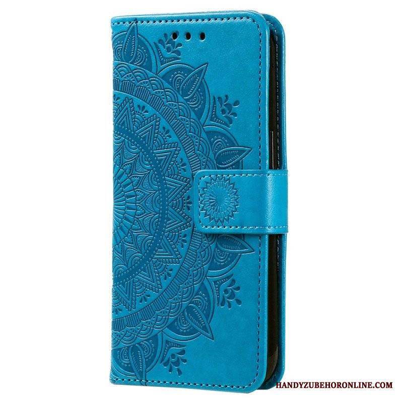 Etui Folio do Xiaomi 12T / 12T Pro Mandala Sun Ze Smyczą