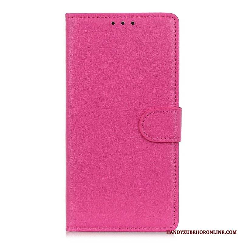 Etui Folio do Xiaomi 12T / 12T Pro Tradycyjna Sztuczna Skóra