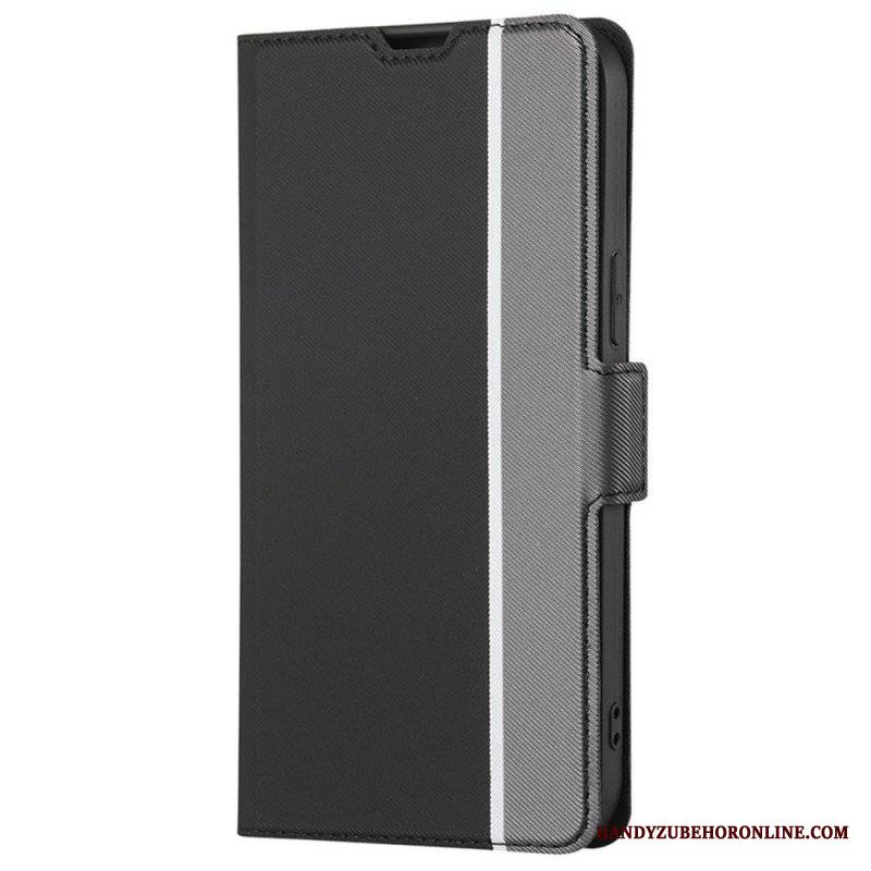 Etui Folio do Xiaomi 12T / 12T Pro Ultra Cienki Dwukolorowy