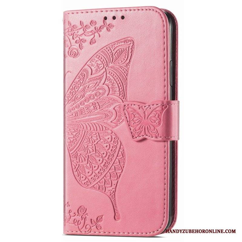 Etui Folio do Xiaomi 13 Barokowy Motyl