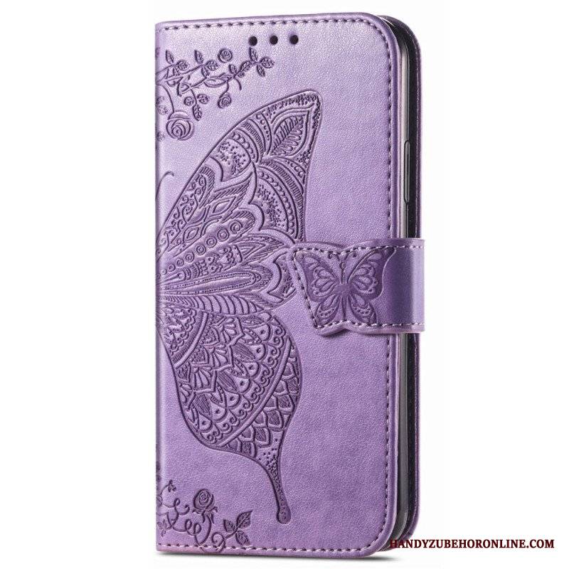 Etui Folio do Xiaomi 13 Barokowy Motyl