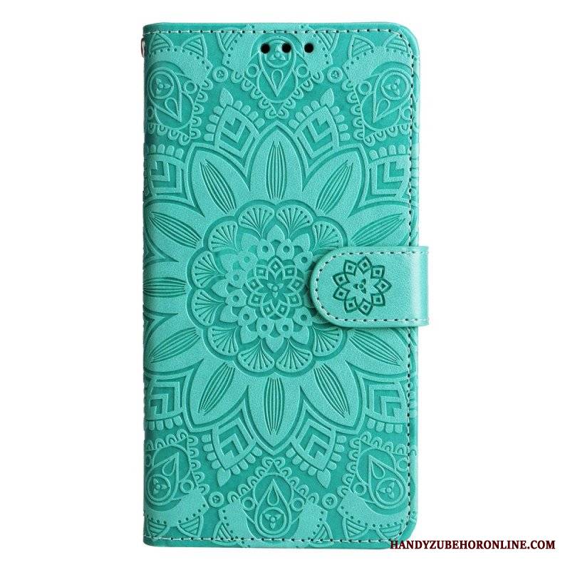 Etui Folio do Xiaomi 13 Mandala Sun Ze Smyczą