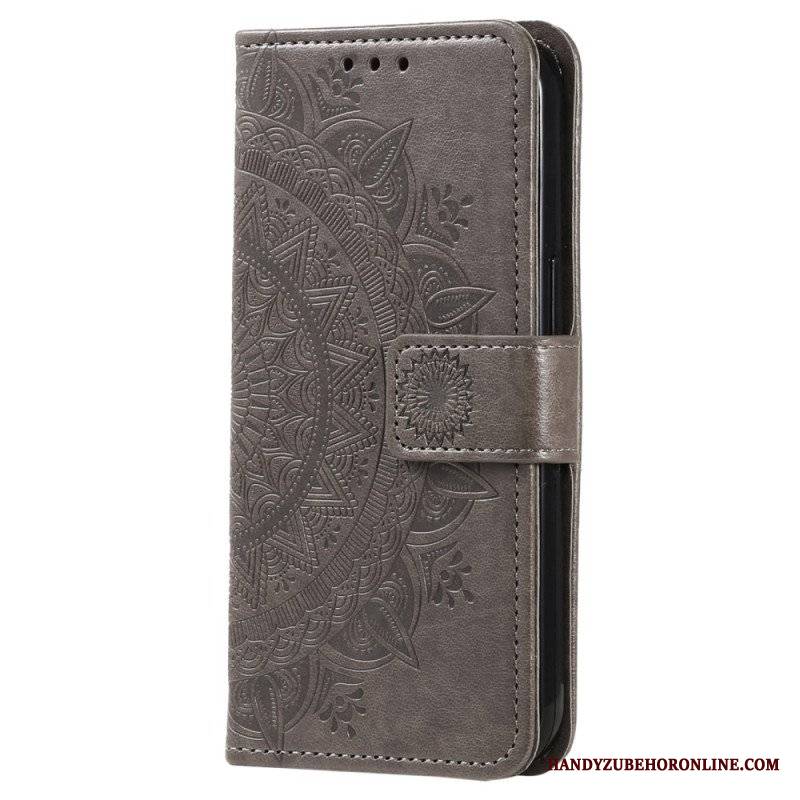 Etui Folio do Xiaomi 13 Mandala Sun Ze Smyczą