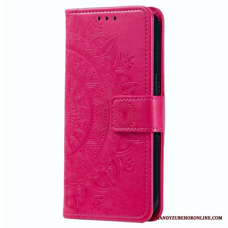 Etui Folio do Xiaomi 13 Mandala Sun Ze Smyczą