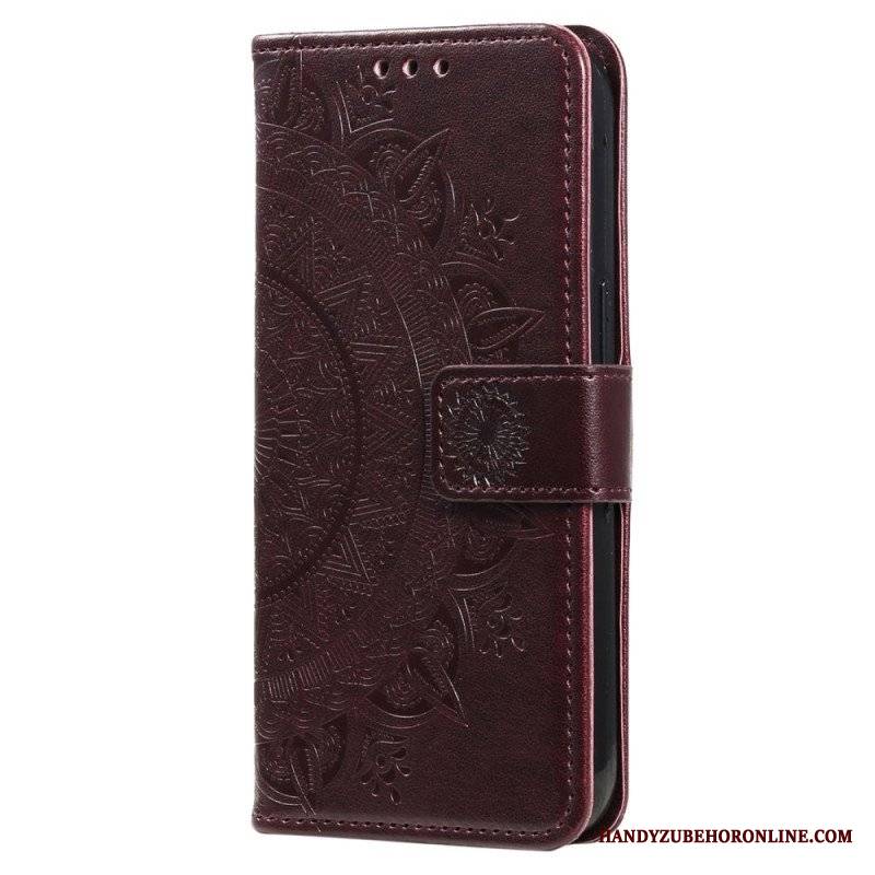 Etui Folio do Xiaomi 13 Mandala Sun Ze Smyczą