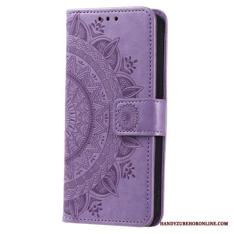 Etui Folio do Xiaomi 13 Mandala Sun Ze Smyczą