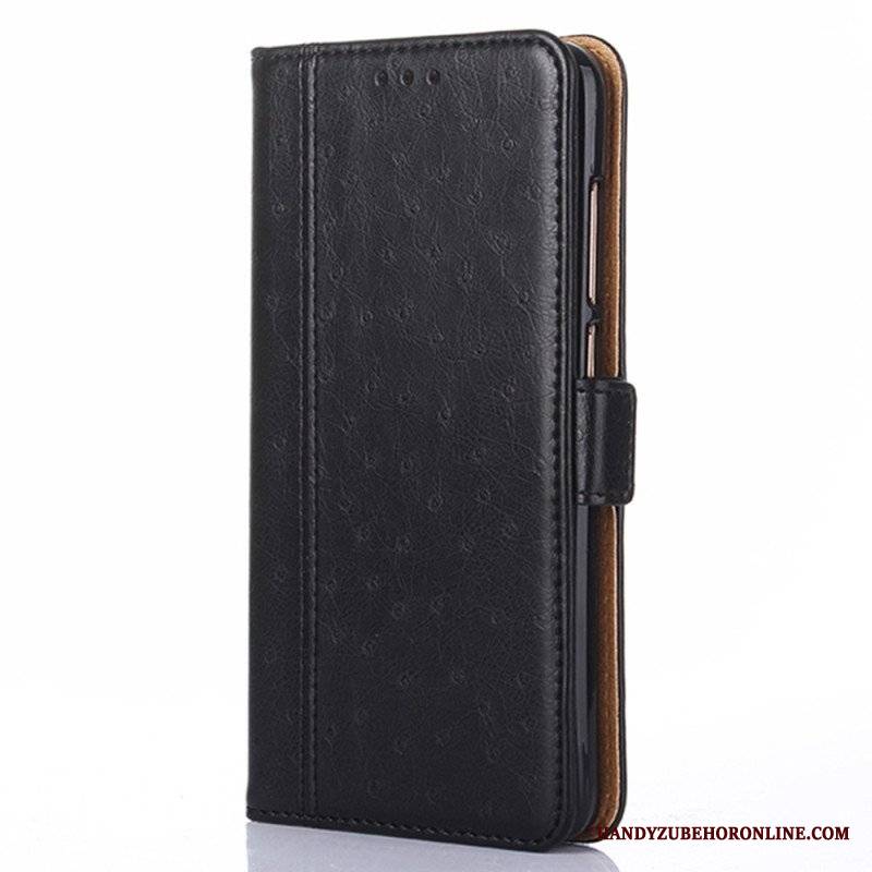 Etui Folio do Xiaomi 13 Tekstura Skóry Strusia