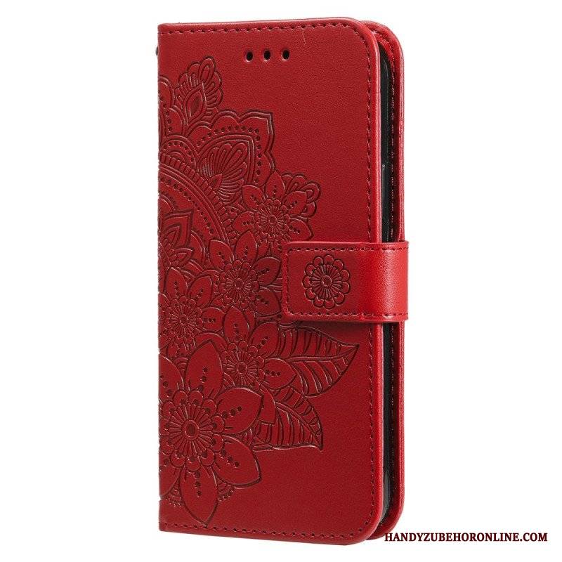 Etui Folio do Xiaomi 13 z Łańcuch Paskowata Mandala