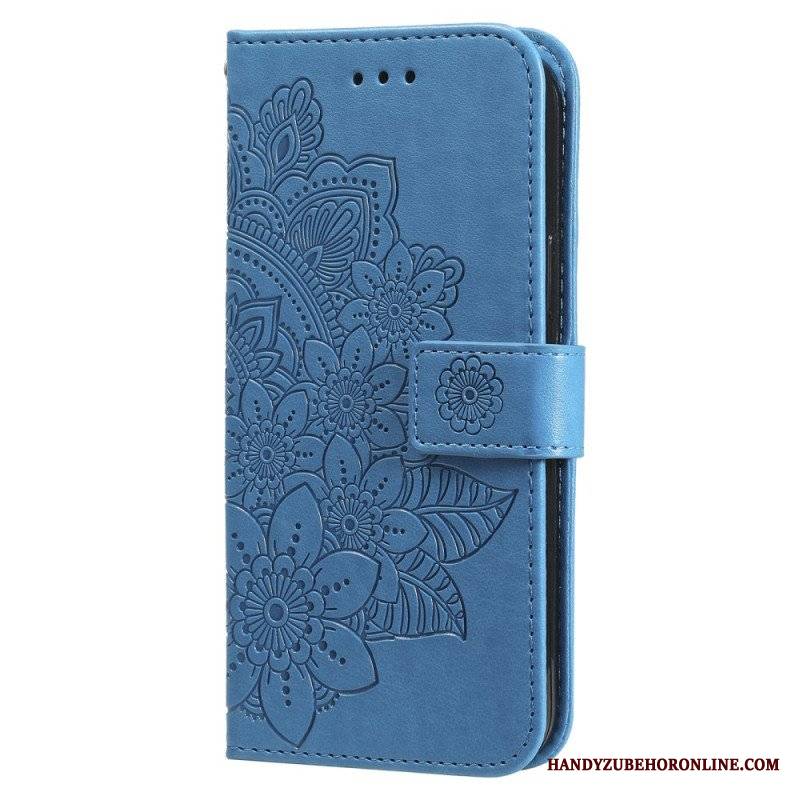 Etui Folio do Xiaomi 13 z Łańcuch Paskowata Mandala