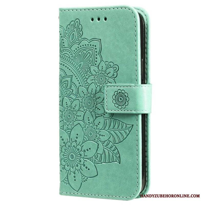 Etui Folio do Xiaomi 13 z Łańcuch Paskowata Mandala