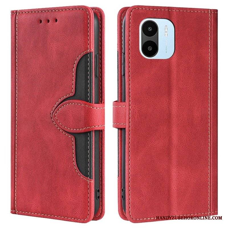 Etui Folio do Xiaomi Redmi A1 Dwukolorowy Kwiatowy