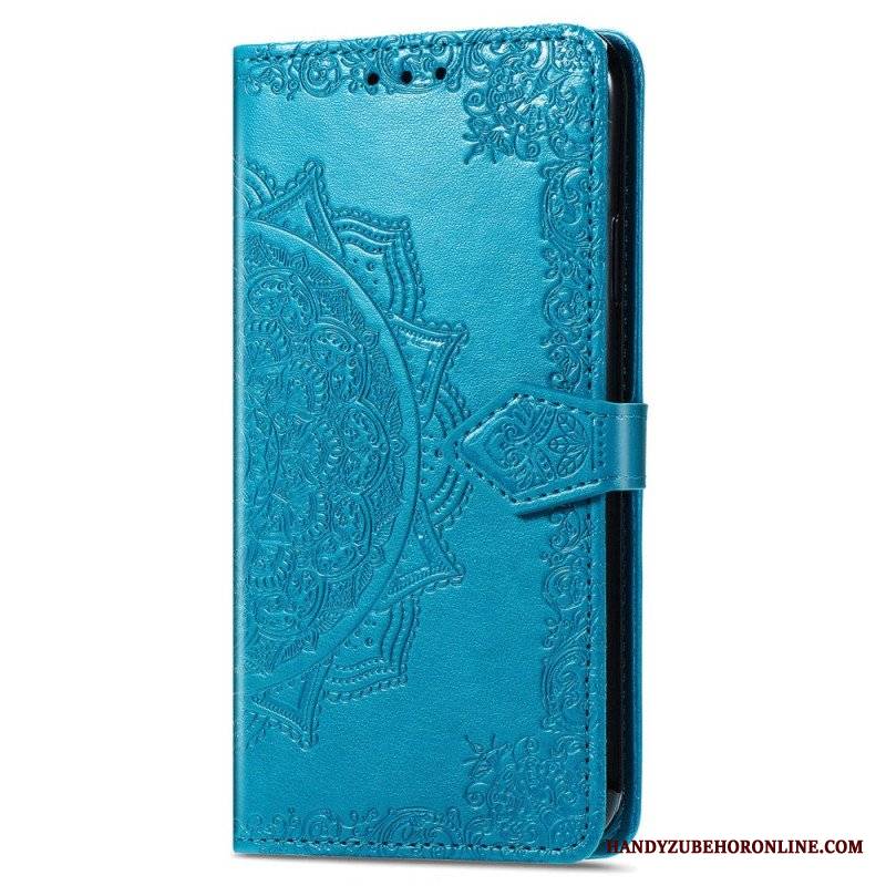 Etui Folio do Xiaomi Redmi A1 Mandala Sun Ze Smyczą