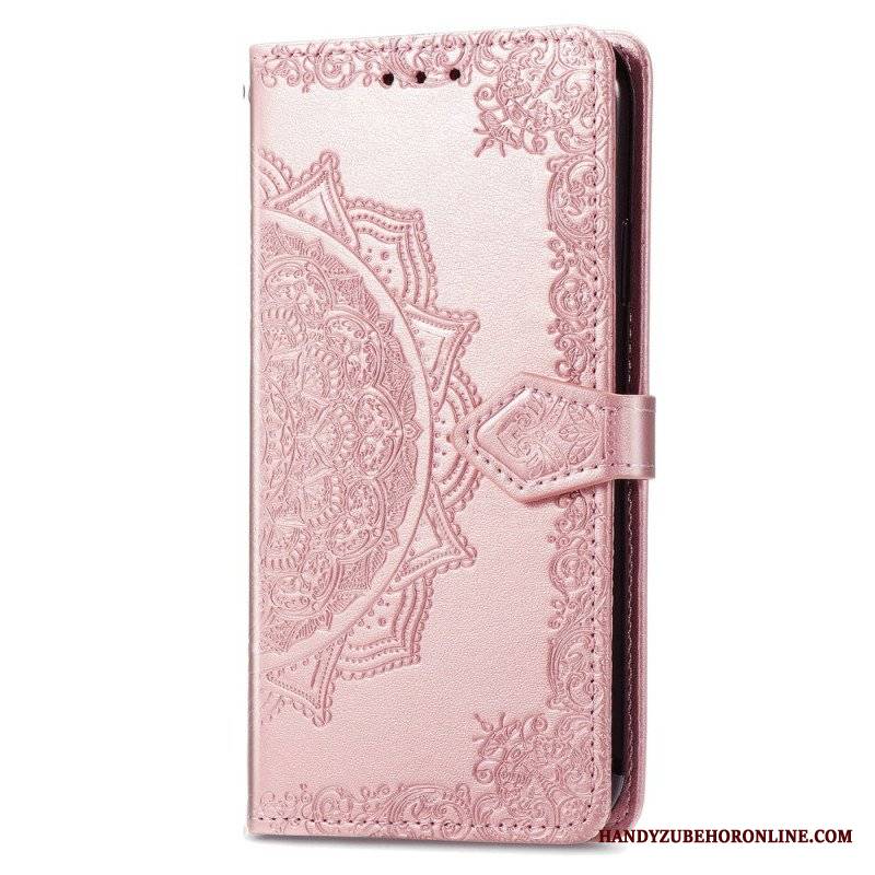 Etui Folio do Xiaomi Redmi A1 Mandala Sun Ze Smyczą