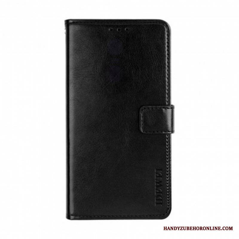 Etui Folio do Xiaomi Redmi Note 10 / 10S Imitacja Skóry Idewei