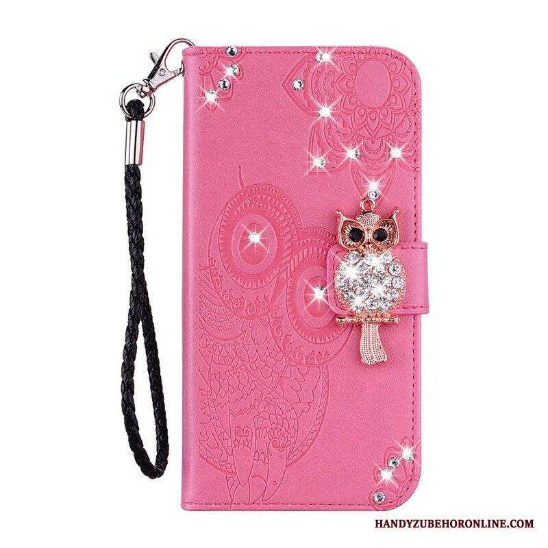 Etui Folio do Xiaomi Redmi Note 10 / 10S Sowa Mandala I Urok