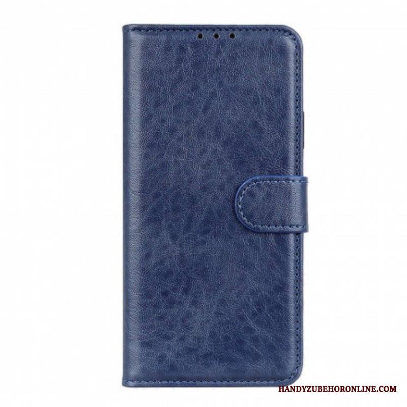 Etui Folio do Xiaomi Redmi Note 10 / 10S Teksturowana Sztuczna Skóra