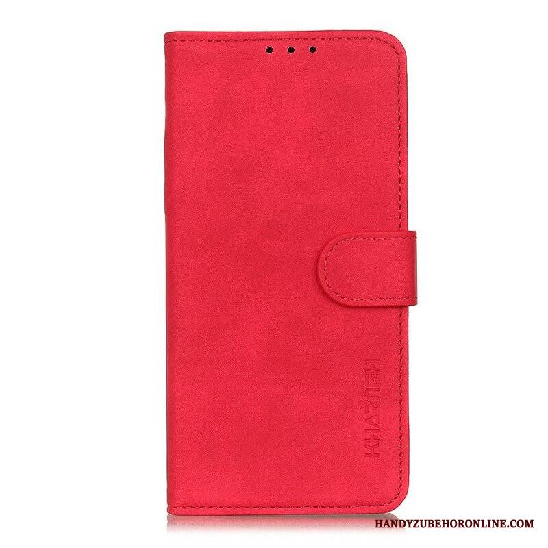 Etui Folio do Xiaomi Redmi Note 10 5G Efekt Skóry Khazneh