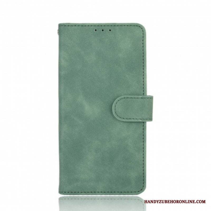 Etui Folio do Xiaomi Redmi Note 10 Pro Miękki W Dotyku Efekt Skóry