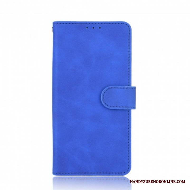 Etui Folio do Xiaomi Redmi Note 10 Pro Miękki W Dotyku Efekt Skóry