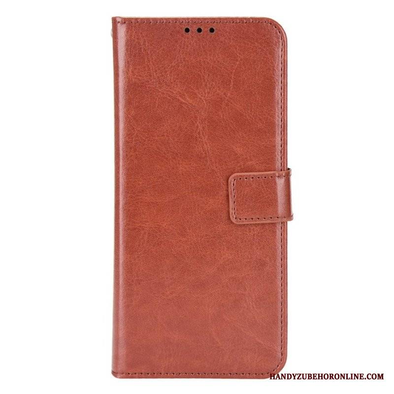 Etui Folio do Xiaomi Redmi Note 11 / 11S Błyszcząca Sztuczna Skóra