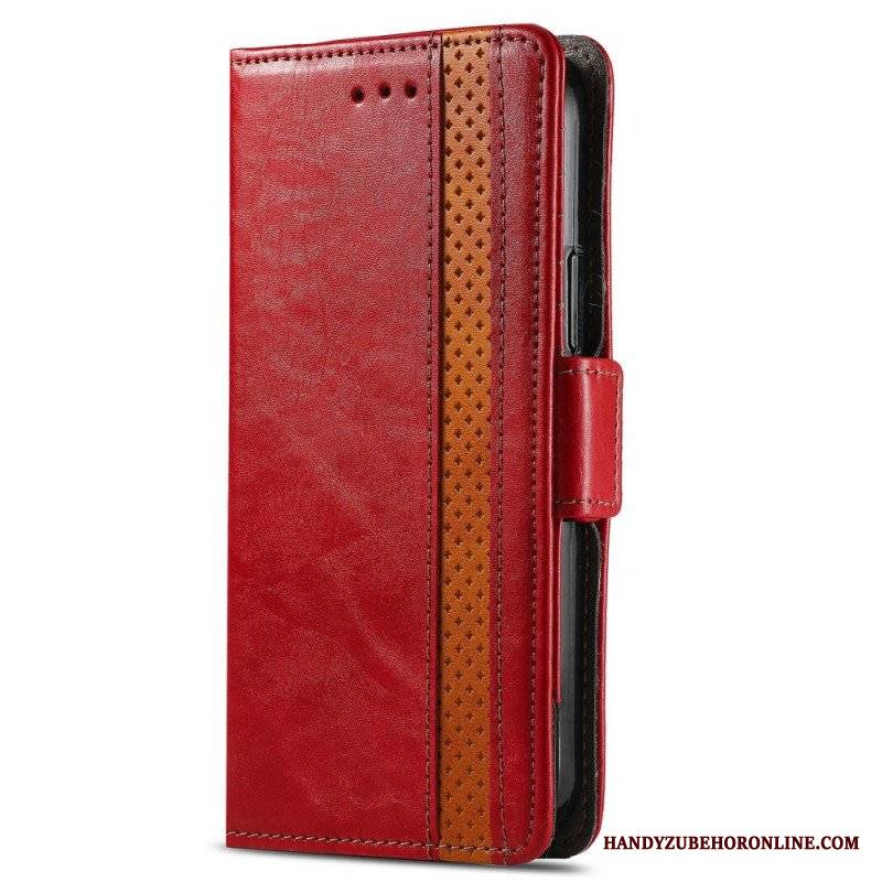 Etui Folio do Xiaomi Redmi Note 11 / 11S Dwukolorowe Podwójne Zapięcie