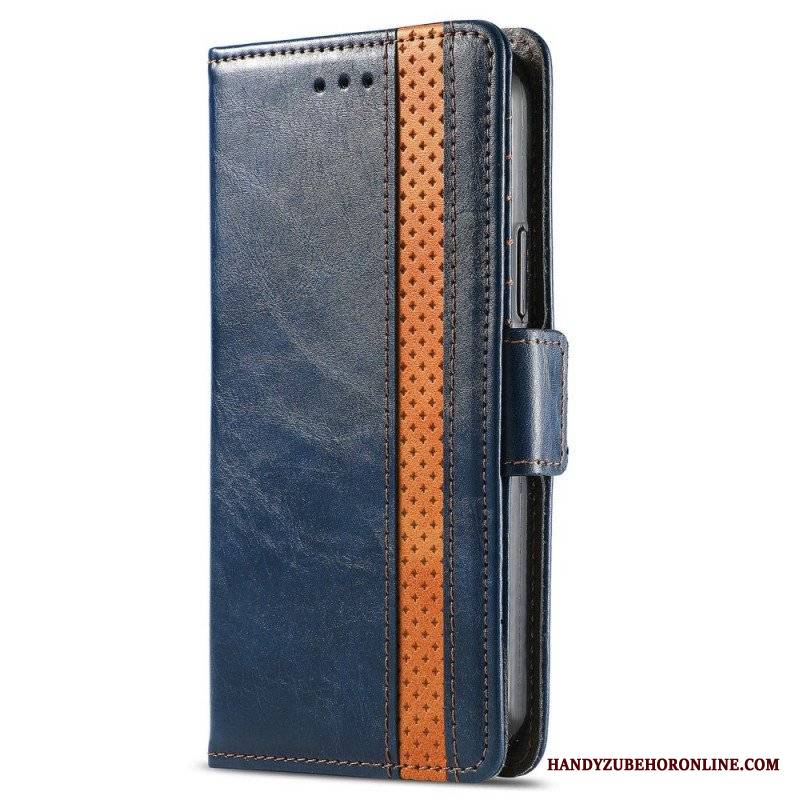 Etui Folio do Xiaomi Redmi Note 11 / 11S Dwukolorowe Podwójne Zapięcie