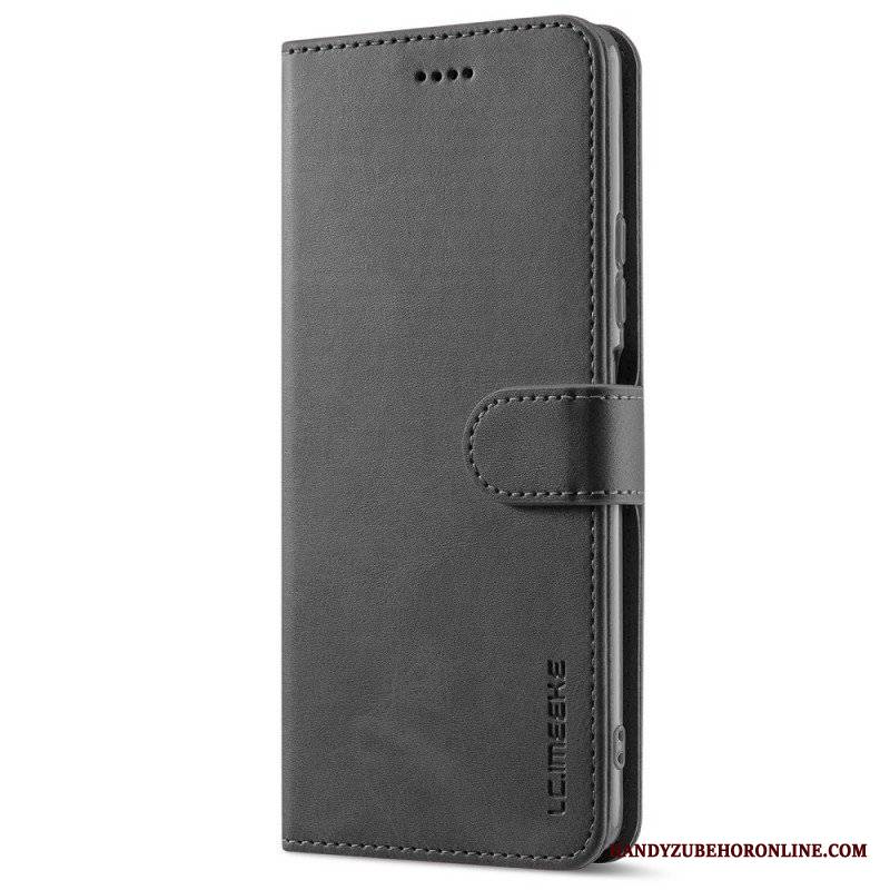 Etui Folio do Xiaomi Redmi Note 11 / 11S Lc.imeeke Efekt Skóry