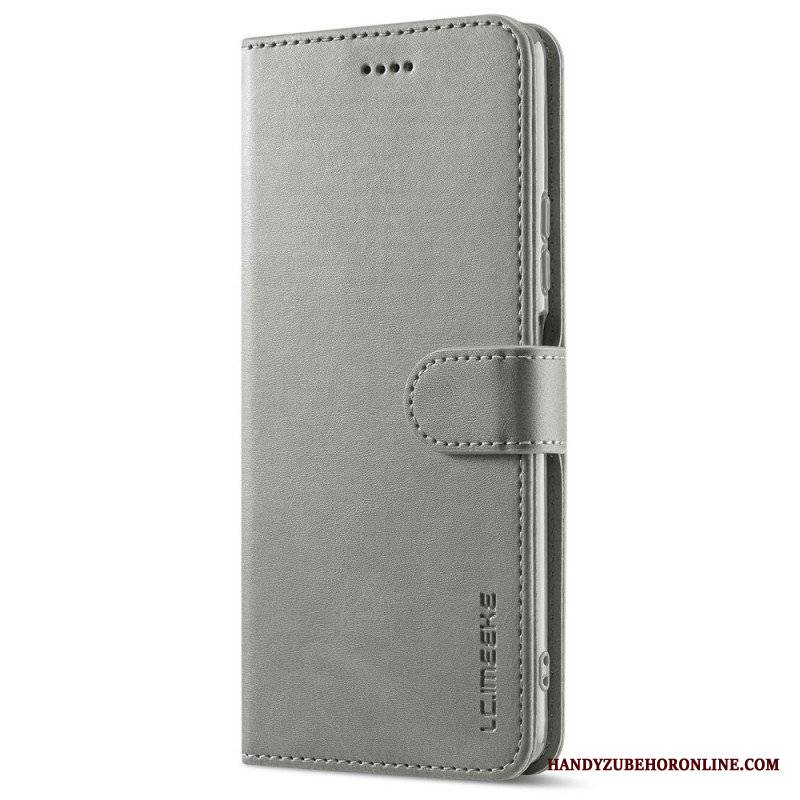 Etui Folio do Xiaomi Redmi Note 11 / 11S Lc.imeeke Efekt Skóry