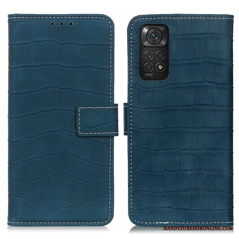 Etui Folio do Xiaomi Redmi Note 11 / 11S Moc Krokodyla