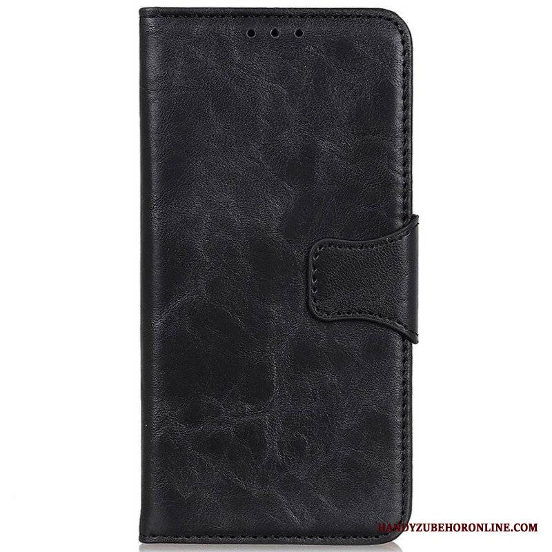 Etui Folio do Xiaomi Redmi Note 11 / 11S Skórzany Futerał Klapa Magnetyczna Tekstury