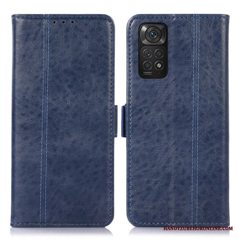 Etui Folio do Xiaomi Redmi Note 11 / 11S Subtelne Przeszycia