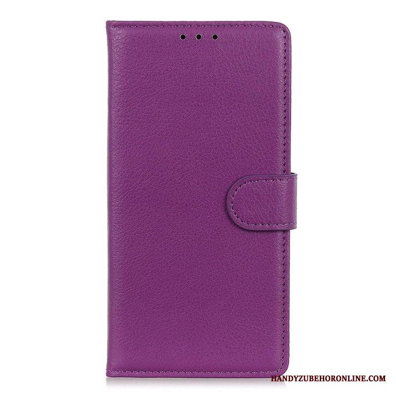 Etui Folio do Xiaomi Redmi Note 11 / 11S Tradycyjnie Liczi