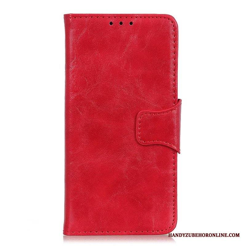 Etui Folio do Xiaomi Redmi Note 11 Pro / 11 Pro 5G Dwustronne Zapięcie Ze Skóry Dwoinowej