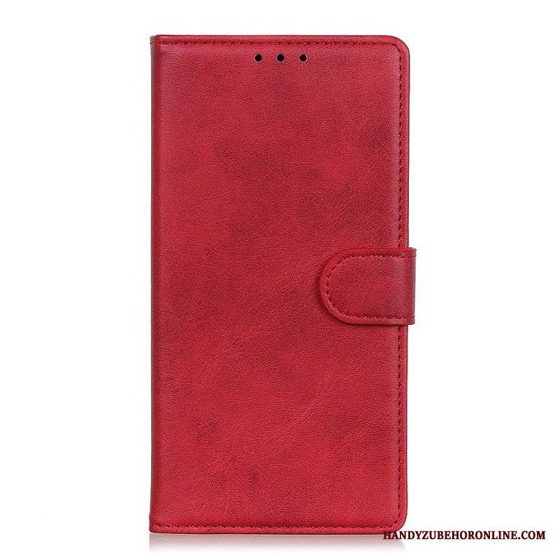 Etui Folio do Xiaomi Redmi Note 11 Pro / 11 Pro 5G Retro Matowy Efekt Skóry