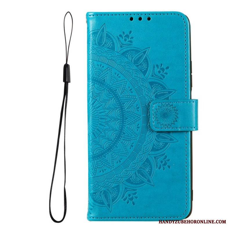 Etui Folio do Xiaomi Redmi Note 11 Pro Plus 5G Mandala Słońca