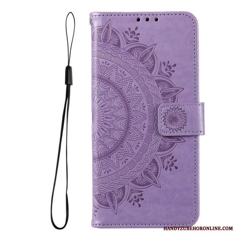 Etui Folio do Xiaomi Redmi Note 11 Pro Plus 5G Mandala Słońca