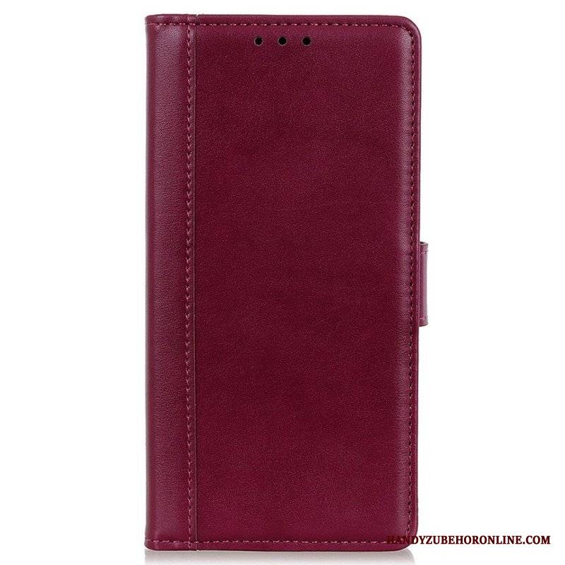 Etui Folio do Xiaomi Redmi Note 11 Pro Plus 5G Stylizacja Skóry