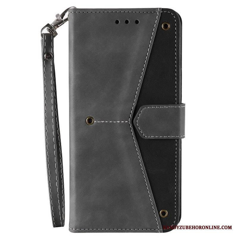 Etui Folio do Xiaomi Redmi Note 11 Pro Plus 5G Szwy W Dotyku