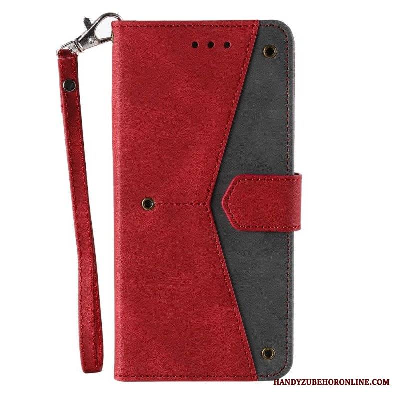 Etui Folio do Xiaomi Redmi Note 11 Pro Plus 5G Szwy W Dotyku