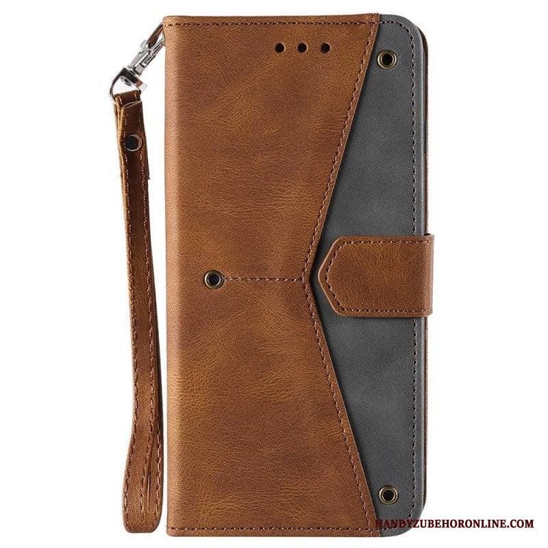 Etui Folio do Xiaomi Redmi Note 11 Pro Plus 5G Szwy W Dotyku