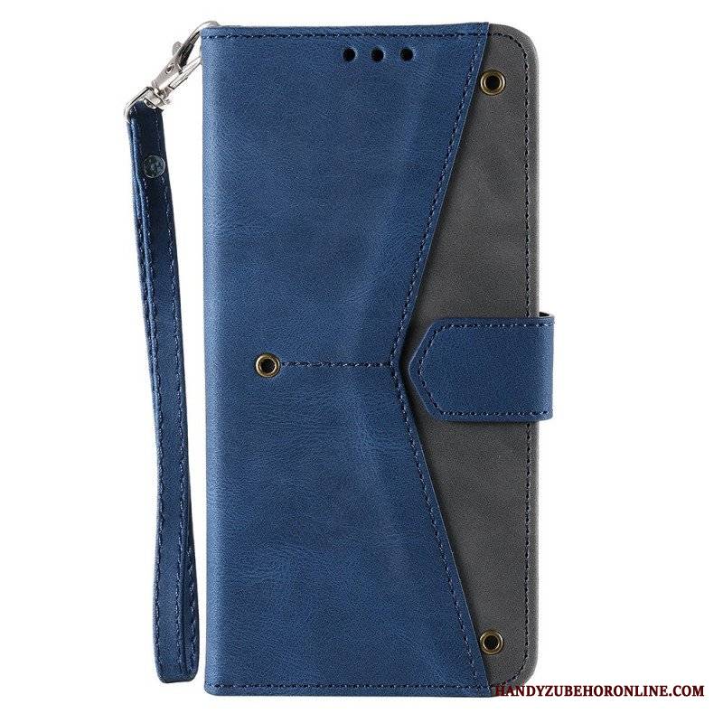 Etui Folio do Xiaomi Redmi Note 11 Pro Plus 5G Szwy W Dotyku