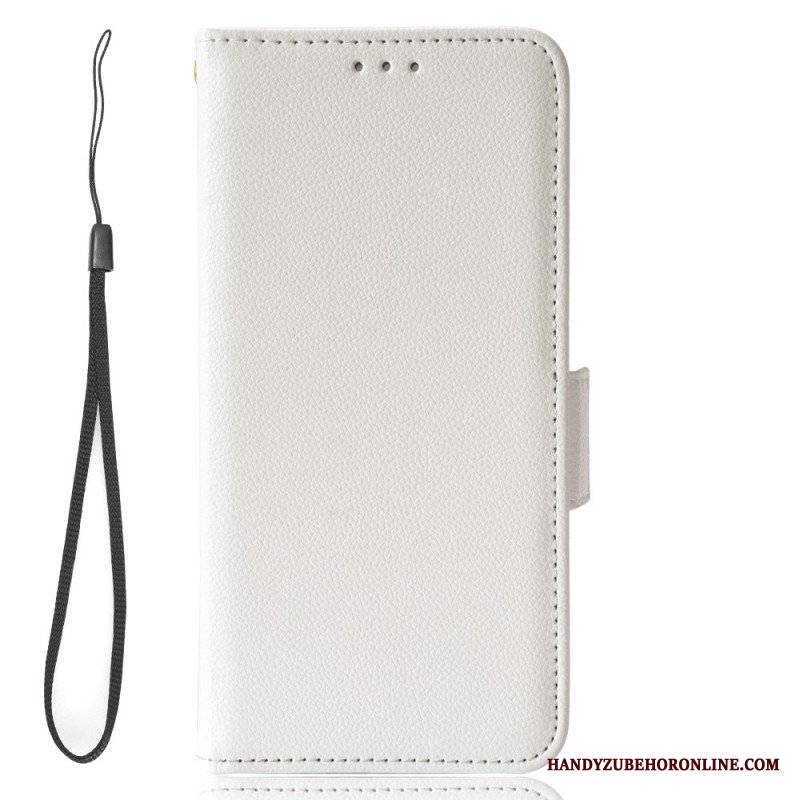 Etui Folio do Xiaomi Redmi Note 12 4G Bardzo Dobrze Ze Smyczą