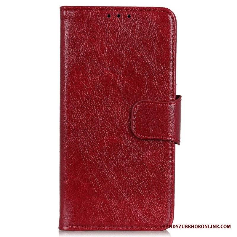 Etui Folio do Xiaomi Redmi Note 12 4G Dwoina Skóry Nappa