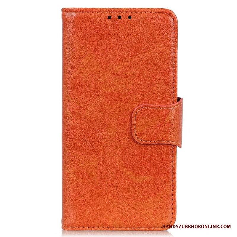 Etui Folio do Xiaomi Redmi Note 12 4G Dwoina Skóry Nappa