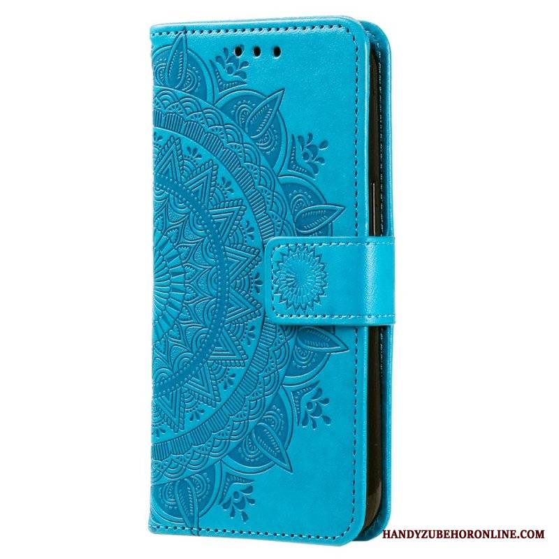 Etui Folio do Xiaomi Redmi Note 12 4G Mandala Sun Ze Smyczą