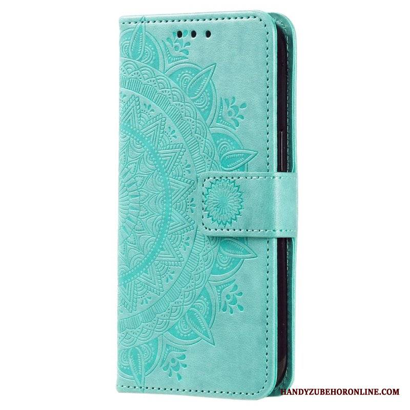 Etui Folio do Xiaomi Redmi Note 12 4G Mandala Sun Ze Smyczą