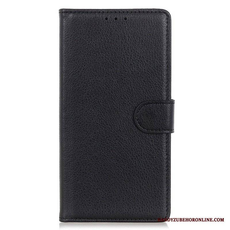 Etui Folio do Xiaomi Redmi Note 12 4G Tradycyjna Sztuczna Skóra