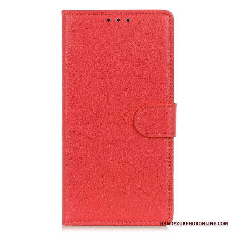 Etui Folio do Xiaomi Redmi Note 12 4G Tradycyjna Sztuczna Skóra